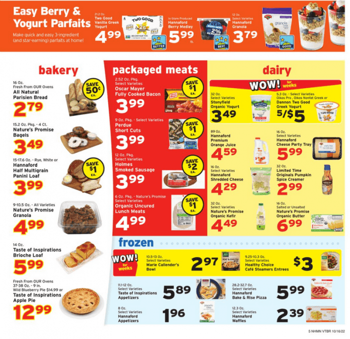 Hannaford Weekly Ad Oct 16 Oct 22, 2022