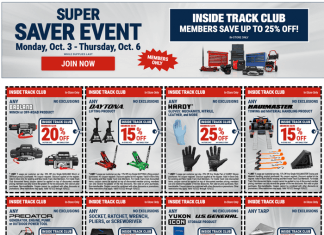Harbor Freight Super Saver Event Sale Oct 05 – Oct 06, 2022