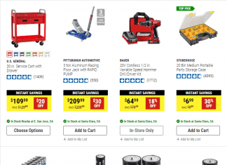 Harbor Freight Instant Saving Oct 17 – Oct 30, 2022