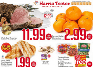 Harris Teeter Weekly Ad Oct 05 – Oct 11, 2022