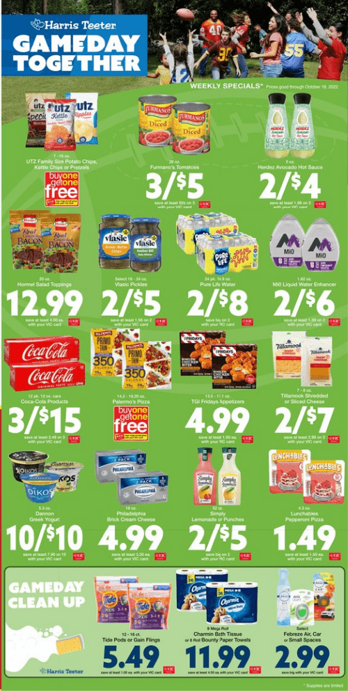 Harris Teeter Weekly Ad Oct 12 Oct 18, 2022