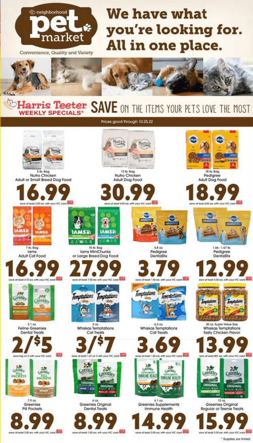 Harris Teeter Weekly Ad Oct 19 Oct 25, 2022 (Halloween Promotion
