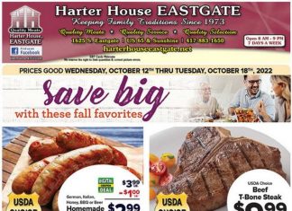 Harter House Weekly Ad Oct 12 – Oct 18, 2022