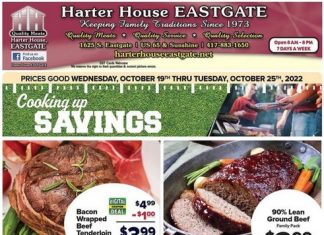 Harter House Weekly Ad Oct 19 – Oct 25, 2022