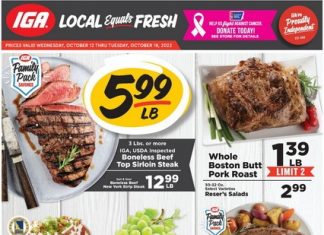 IGA Weekly Ad Oct 12 – Oct 18, 2022