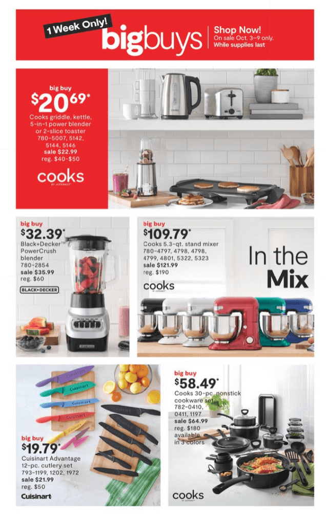 JCPenney SemiAnnual Home Sale Oct 03 Oct 16, 2022