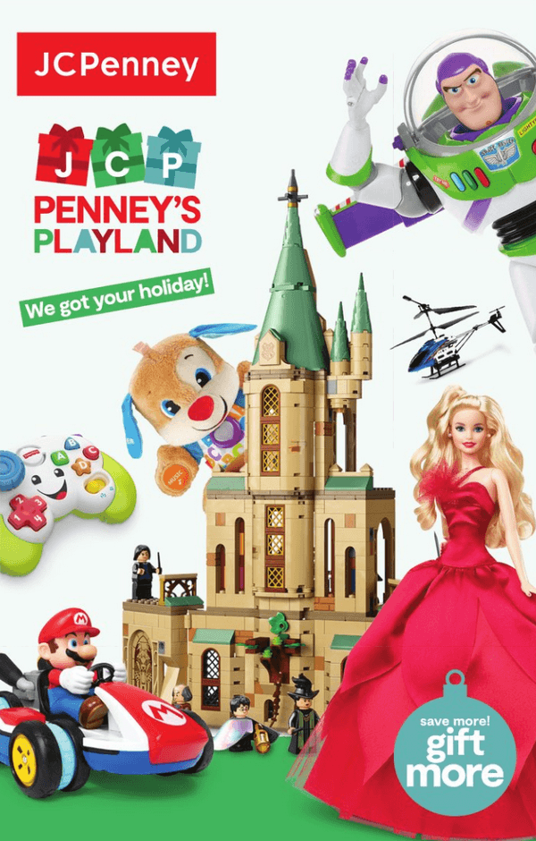 JCPenney Playland Sale Oct 20 Dec 15, 2022