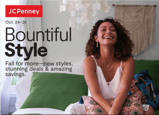 JCPenney Bountiful Style Sale Oct 24 – Oct 31, 2022 (Halloween Promotion Included)