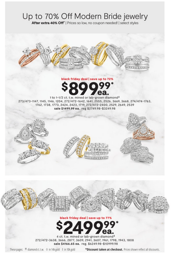 JCPenney Black Friday Jewelry Sale Oct 27 Nov 10, 2022