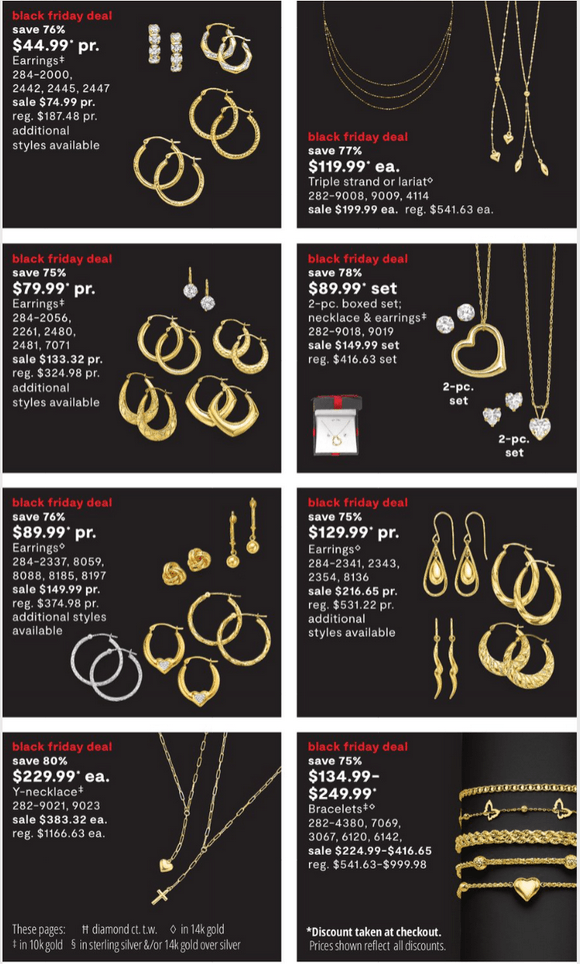 JCPenney Black Friday Jewelry Sale Oct 27 Nov 10, 2022