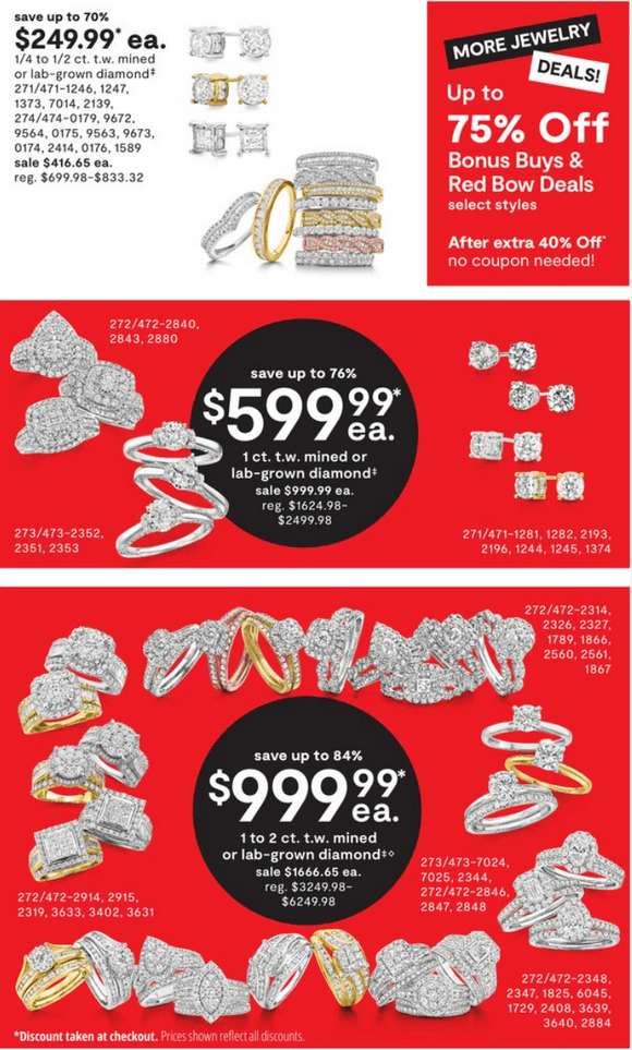 JCPenney Black Friday Jewelry Sale Oct 27 Nov 10, 2022