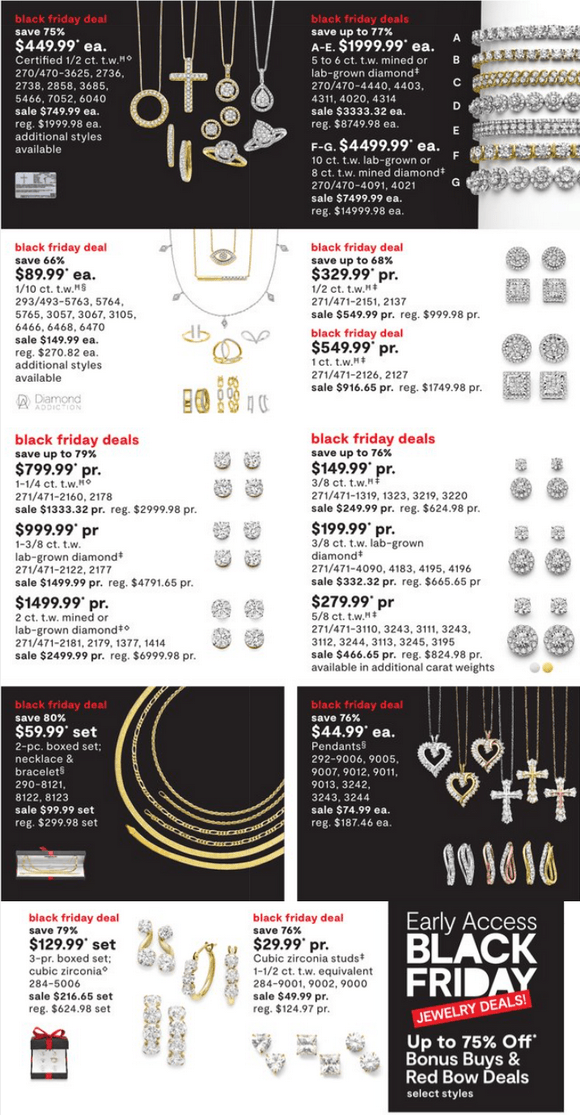 JCPenney Black Friday Jewelry Sale Oct 27 Nov 10, 2022