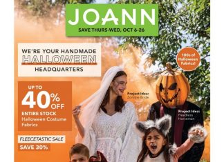 Jo-Ann Weekly Ad Oct 08 – Oct 26, 2022