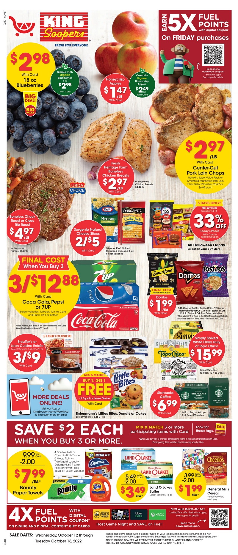 King Soopers Weekly Ad Oct 12 Oct 18, 2022 (Halloween Promotion Included)