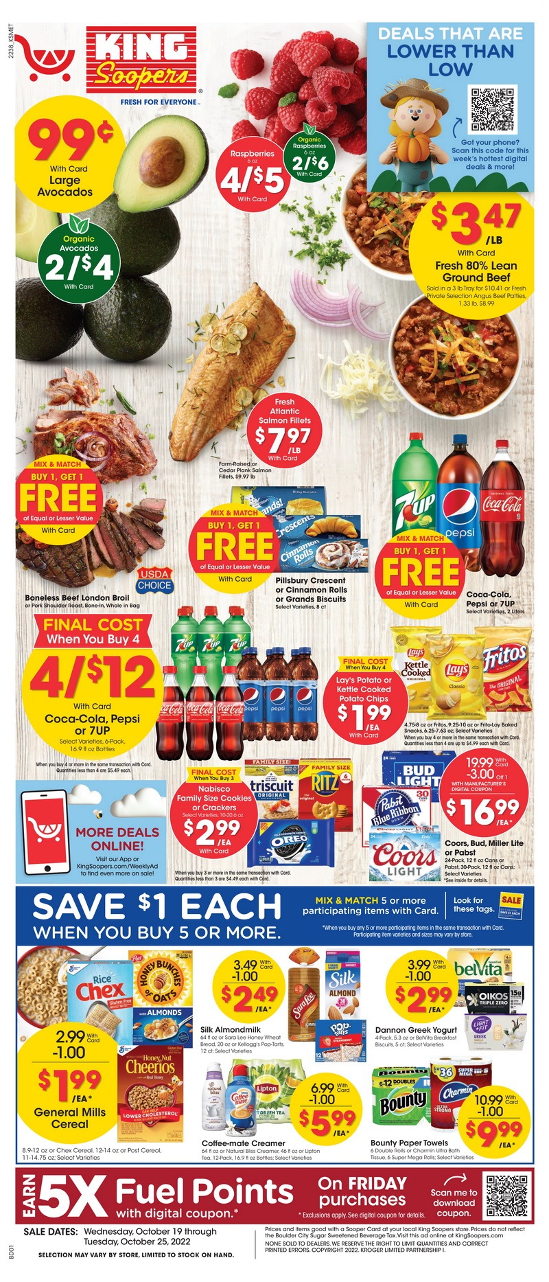 King Soopers Weekly Ad Oct 19 Oct 25, 2022 (Halloween Promotion Included)