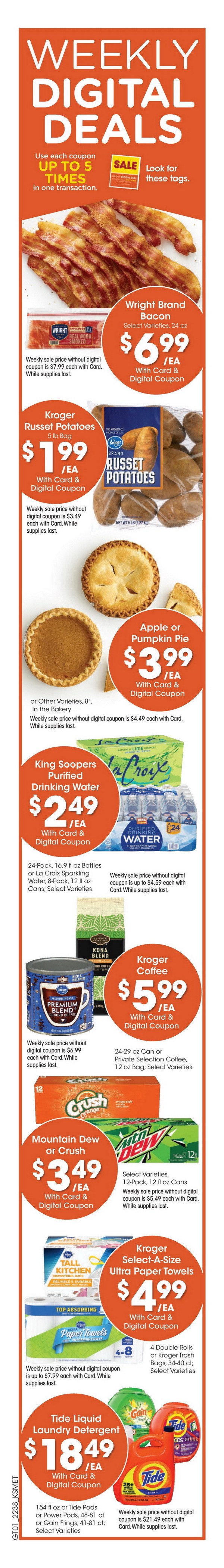 King Soopers Weekly Ad Oct 19 Oct 25, 2022 (Halloween Promotion Included)