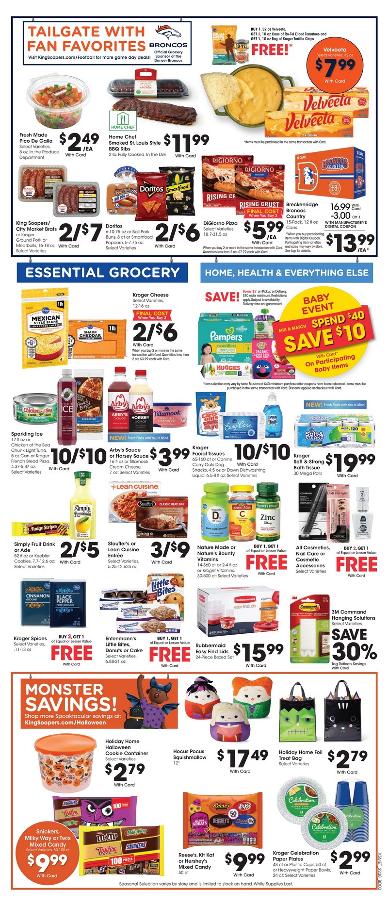 King Soopers Weekly Ad Oct 19 Oct 25, 2022 (Halloween Promotion Included)