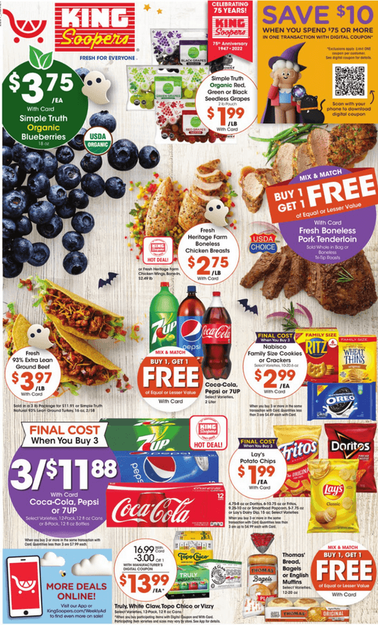 King Soopers Weekly Ad Oct 26 Nov 01, 2022(Halloween Promotion Included)