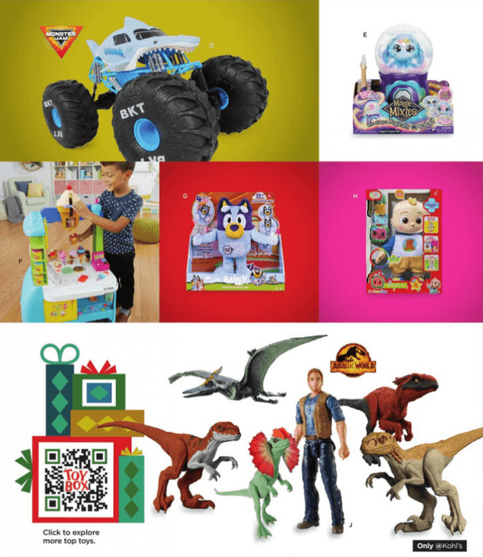 Kohl's Toys Sale Oct 01 Oct 31, 2022