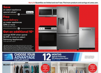 Lowe’s Weekly Ad Oct 27 – Nov 02, 2022 (Black Friday Promotion Included)