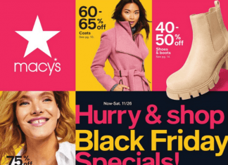 Macy‘s Black Friday Flyer Sales Oct 25 – Nov 26, 2022