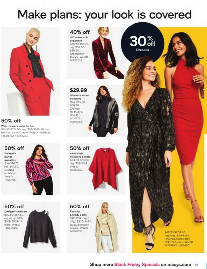 Macy's Black Friday Flyer Sales Oct 25 Nov 26, 2022