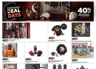 Michaels Weekly Ad Oct 03 – Oct 08, 2022 (Halloween Promotion Included)