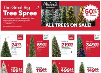 Michaels Weekly Ad Oct 30 – Nov 05, 2022 (Christmas Promotion Included)