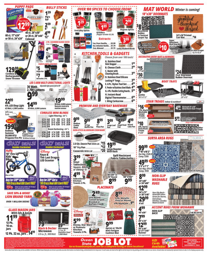 Ocean State Job Lot Weekly Ad Oct 27 Nov 02, 2022