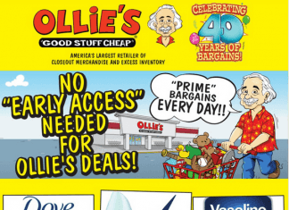 Ollie’s Weekly Ad Oct 12 – Oct 18, 2022