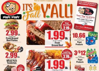 Piggly Wiggly Weekly Ad Oct 19 – Oct 25, 2022