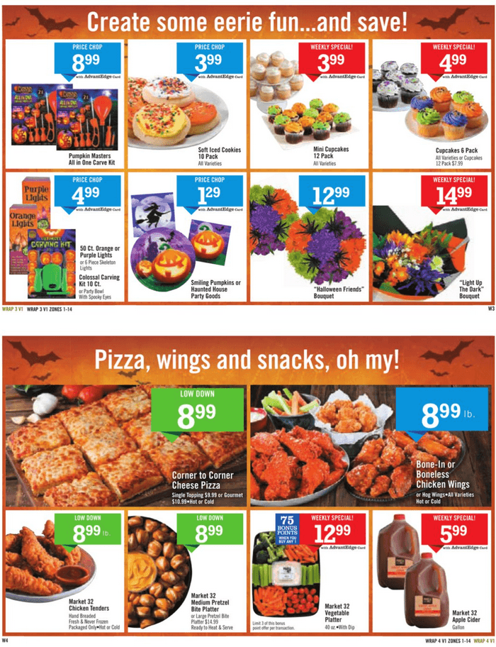 Price Chopper Weekly Ad Oct 23 Oct 29, 2022 (Halloween Promotion Included)