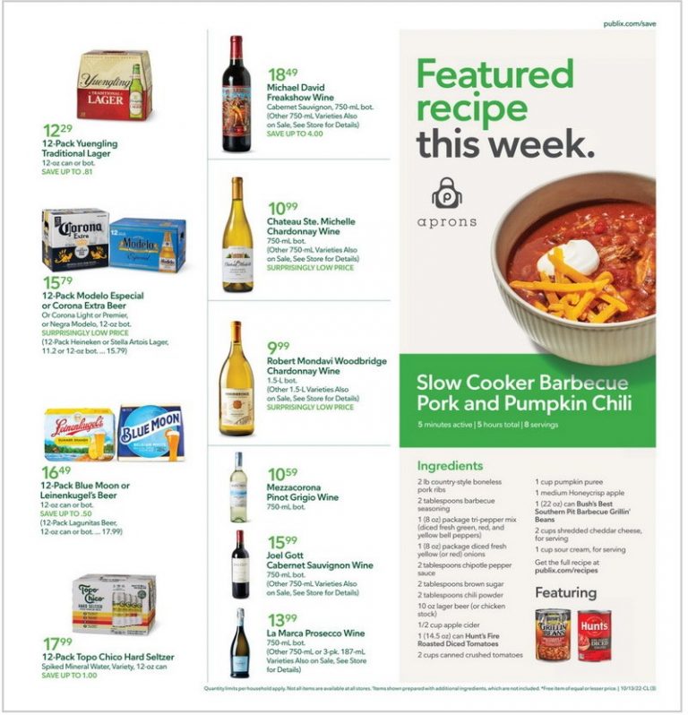 Publix Weekly Ad Oct 12 Oct 18, 2022