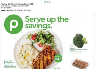 Publix Weekly Ad Oct 19 – Oct 25, 2022 (Halloween Promotion Included)