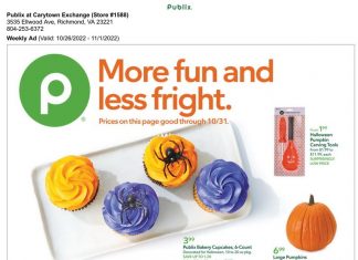 Publix Weekly Ad Oct 26 – Nov 01, 2022 (Halloween Promotion Included)