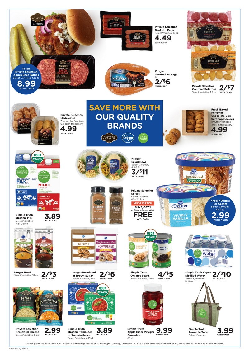 QFC Weekly Ad Oct 12 – Oct 18, 2022 (Halloween Promotion Included)
