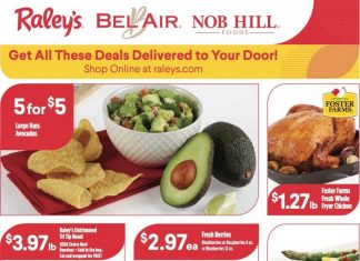 Raley’s Supermarkets Weekly Ad Oct 26 – Nov 01, 2022