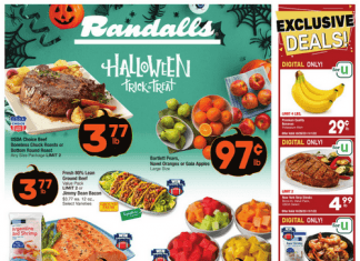 Randalls Weekly Ad Oct 26 – Nov 01, 2022 (Halloween Promotion Included)