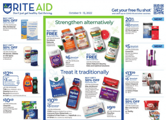 Rite Aid Weekly Ad Oct 09 – Oct 15, 2022