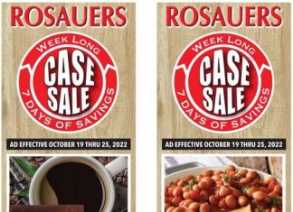 Rosauers Weekly Ad Oct 19 – Oct 25, 2022(Halloween Promotion Included)