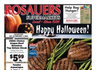Rosauers Weekly Ad Oct 26 – Nov 01, 2022 (Halloween Promotion Included)