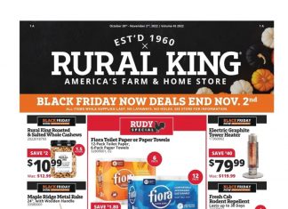 Rural King Weekly Ad Oct 20 – Nov 02, 2022