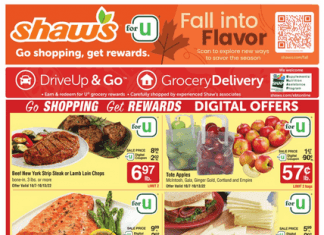 Shaw’s Weekly Ad Oct 07 – Oct 13, 2022