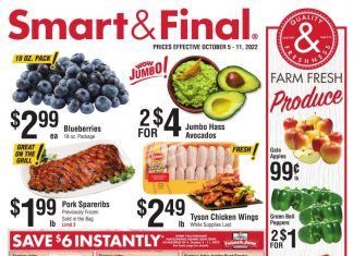 Smart & Final Weekly Ad Oct 05 – Oct 11, 2022