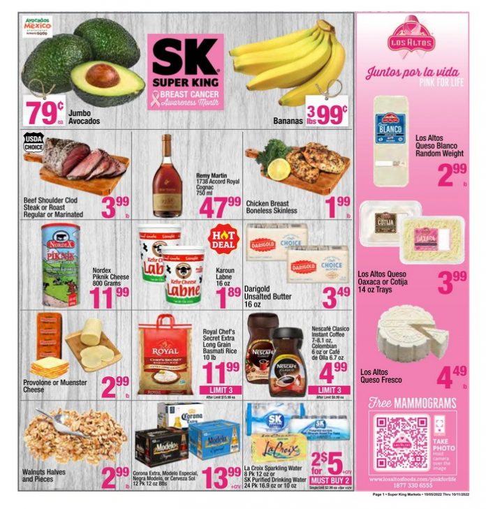 Super King Weekly Ad Oct 05 Oct 11, 2022