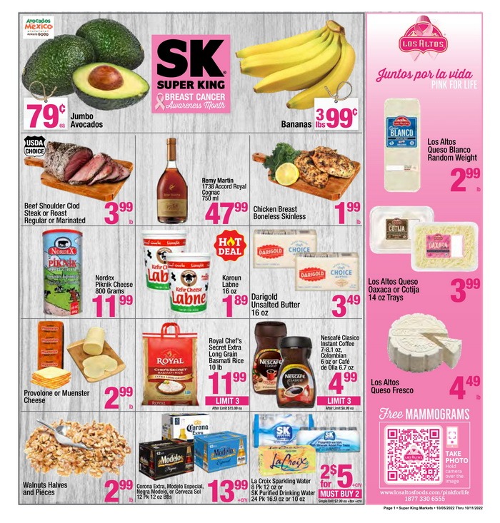Super King Weekly Ad Oct 05 Oct 11, 2022
