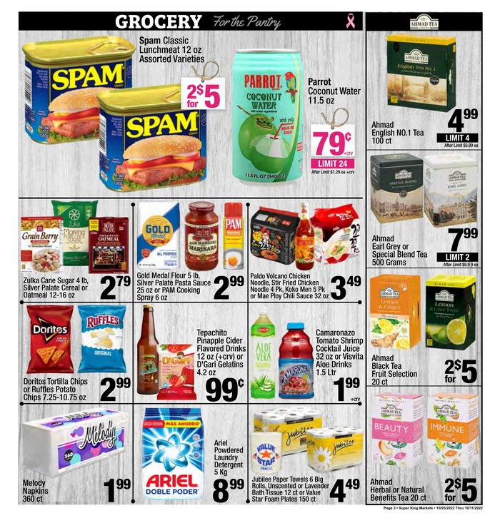 Super King Weekly Ad Oct 05 Oct 11, 2022