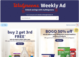 Walgreens Weekly Ad Oct 23 – Oct 29, 2022 (Halloween Promotion Included)