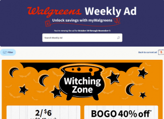 Walgreens Weekly Ad Oct 30 – Nov 05, 2022 (Halloween Promotion Included)