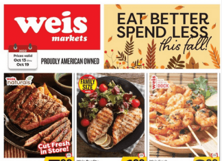 Weis Markets Weekly Sale Oct 13 – Oct 19, 2022